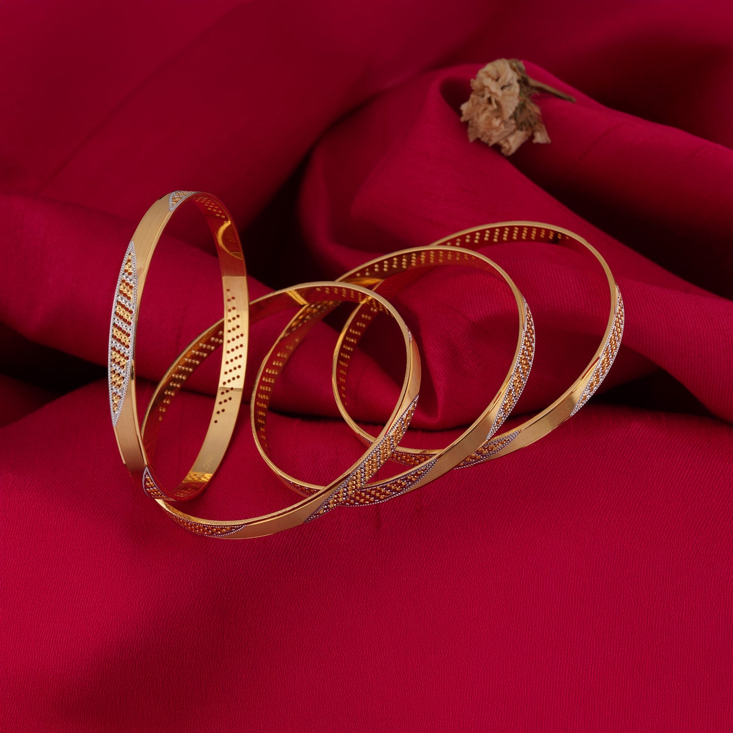 Classic Diamond Band Bangles – Timeless Elegance for Women