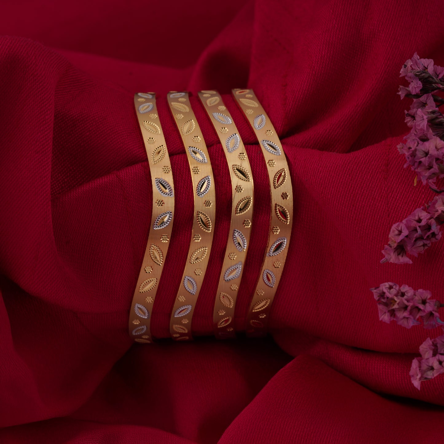 Classic Diamond Band Bangles – Timeless Elegance for Women