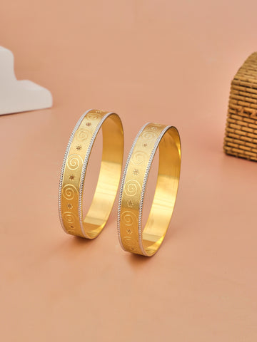Classic Brilliance 2 Pcs Bangles