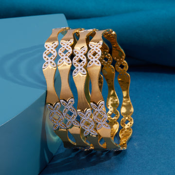 Classic Glide 4 Pcs Bangles