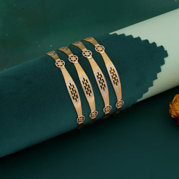 Royal Gleam 4 Pcs Bangles