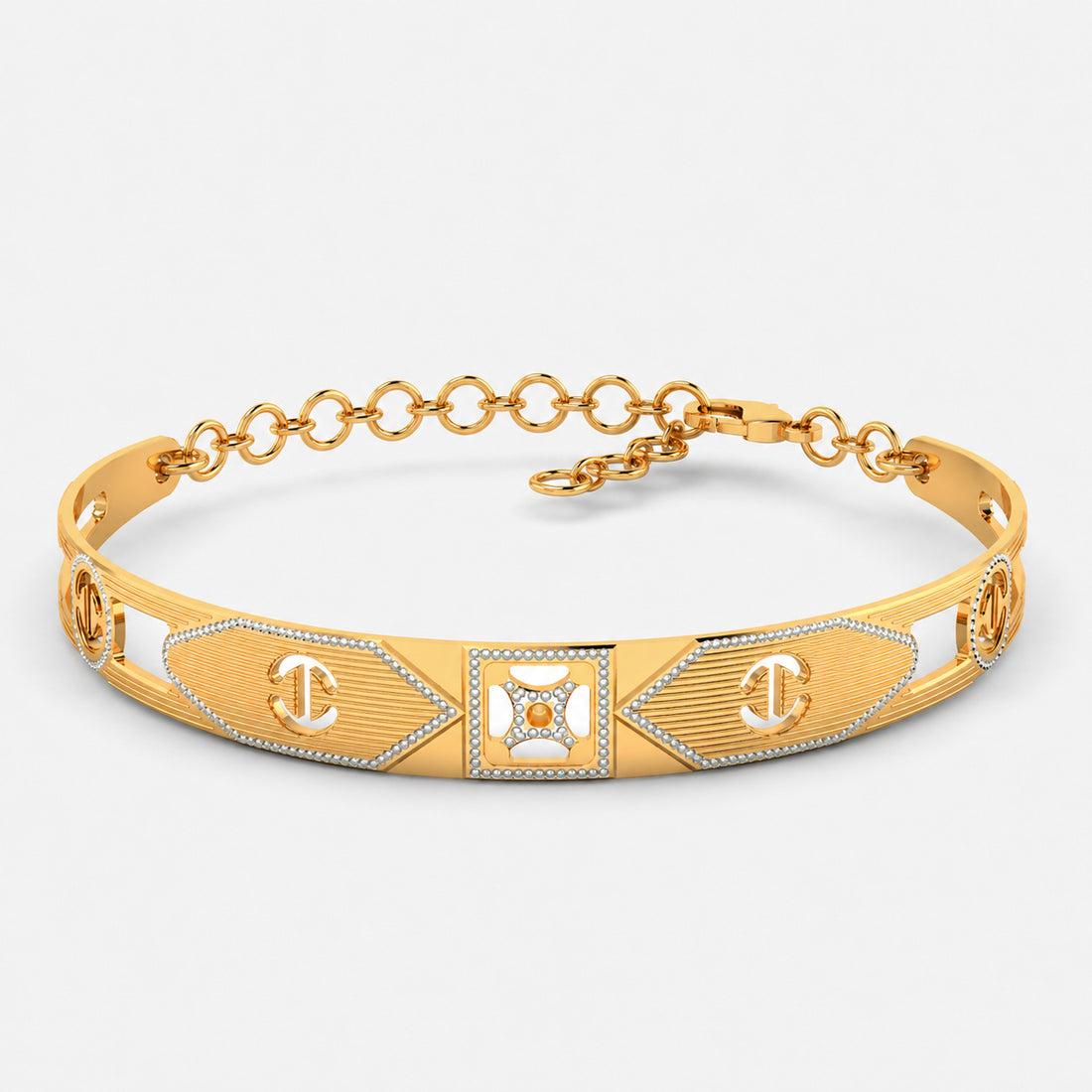 Designer Gold Plated Bracelet