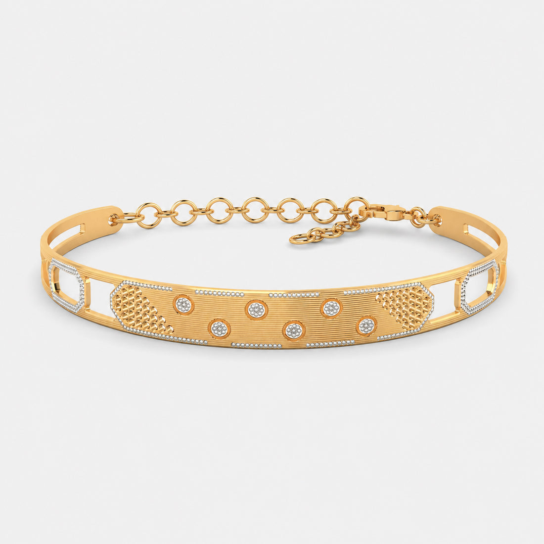 Stylish Gold Plated Bracelet