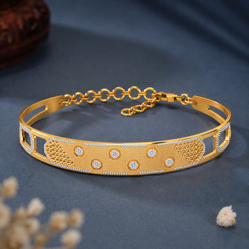 Stylish Gold Plated Bracelet