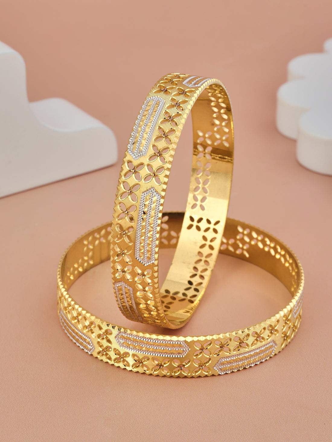 Sunlit Grace 2 Pcs Bangles