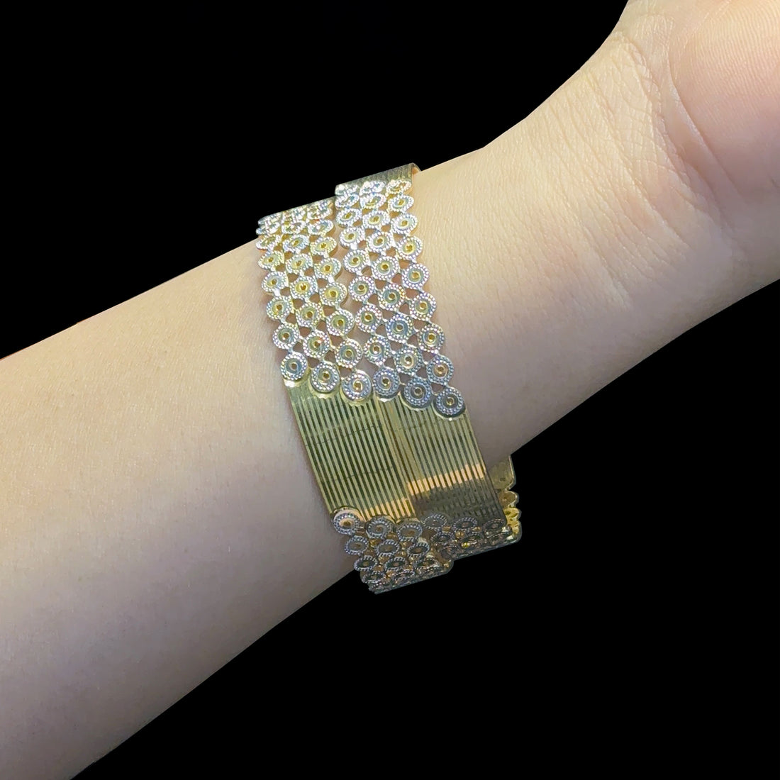 Celestia Bloom 2 Pcs Bangles