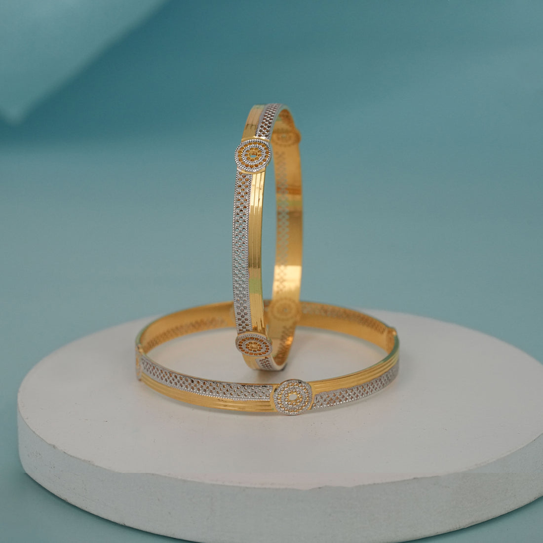 Radiant Orbit 2 Pcs Bangles