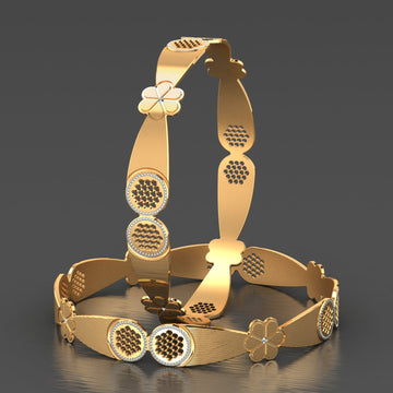 Fine Aura 2 Pcs Bangles