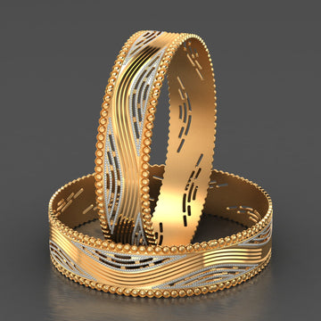 Vireya Wave 2 Pcs Bangles