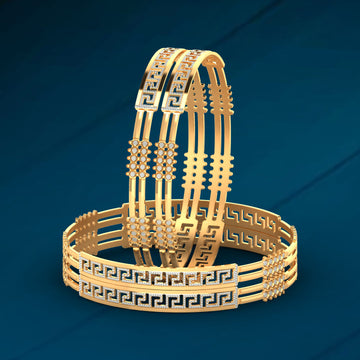 Pearl Wave 4 Pcs Bangles