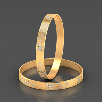 Sanvi 2 Pcs Bangles