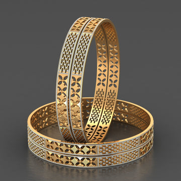 Aurora Shine 4 Pcs Bangles