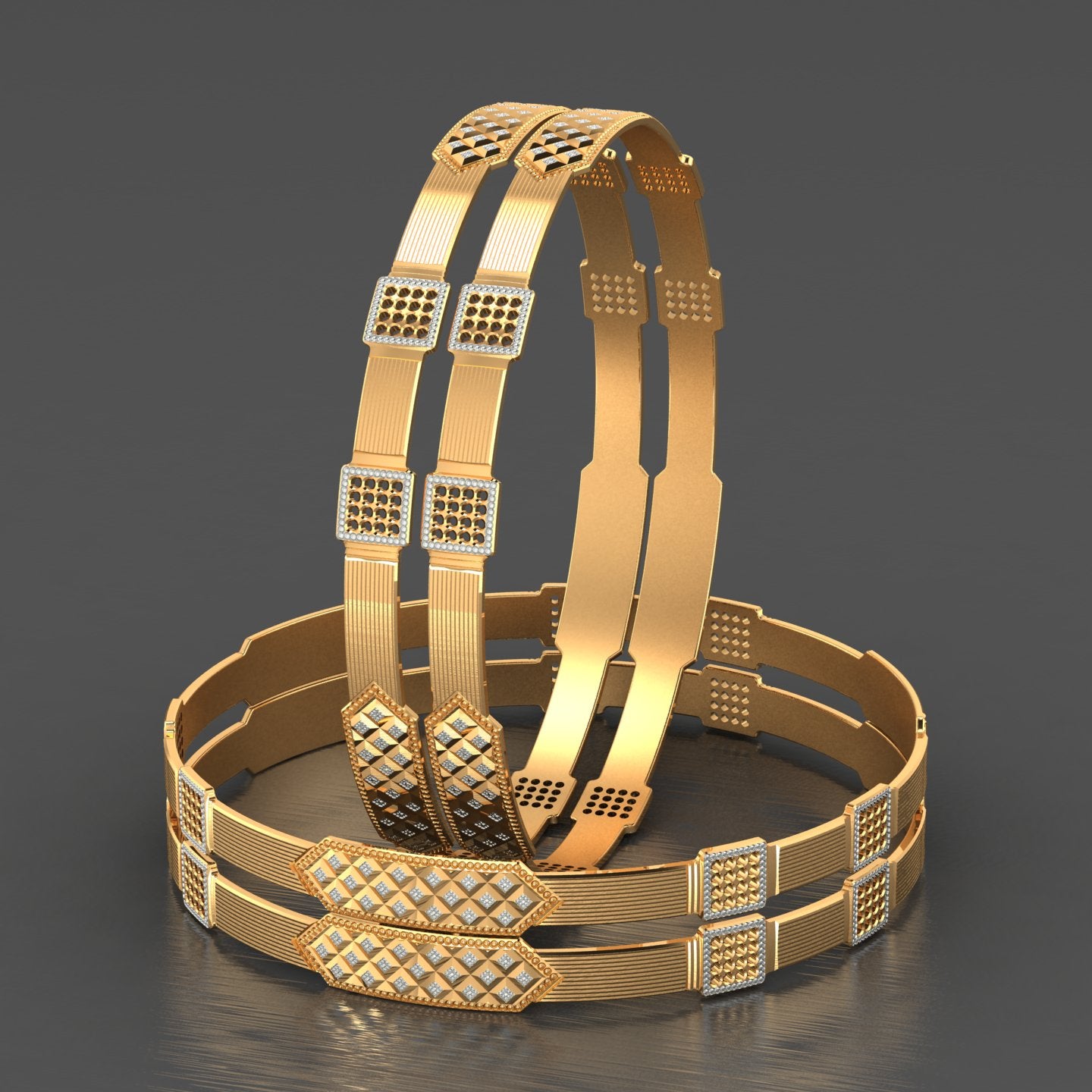 4 Pcs Bangles