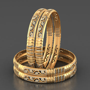 Aradhna Half Round Bangles