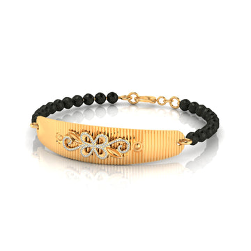 Black Beeds Unique Bracelet