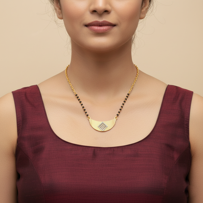 Geometric  Designer Mangalsutra