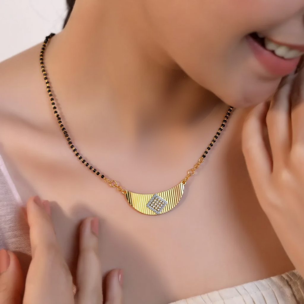 Geometric  Designer Mangalsutra