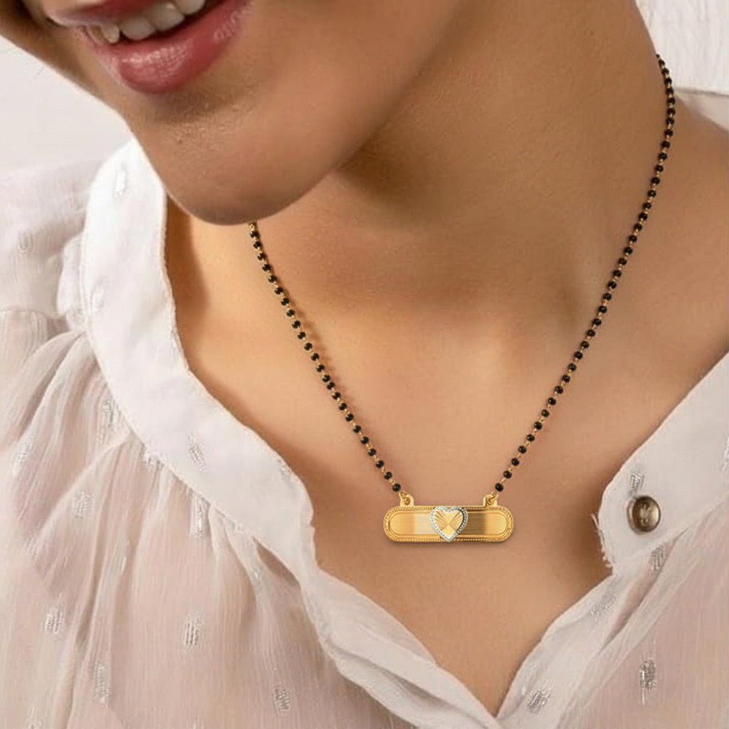 Heart Mangalsutra