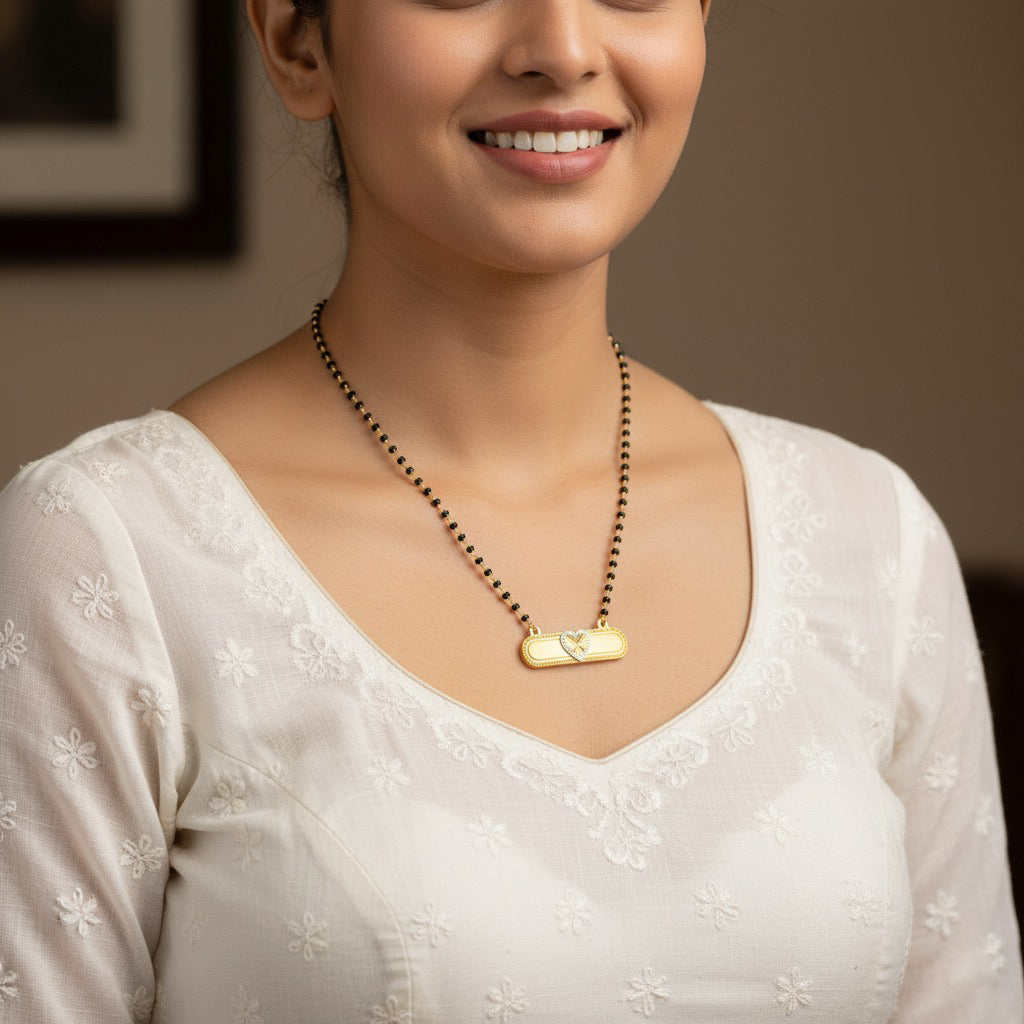 Heart Mangalsutra