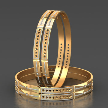 Elite Swirl 4 Pcs Bangles