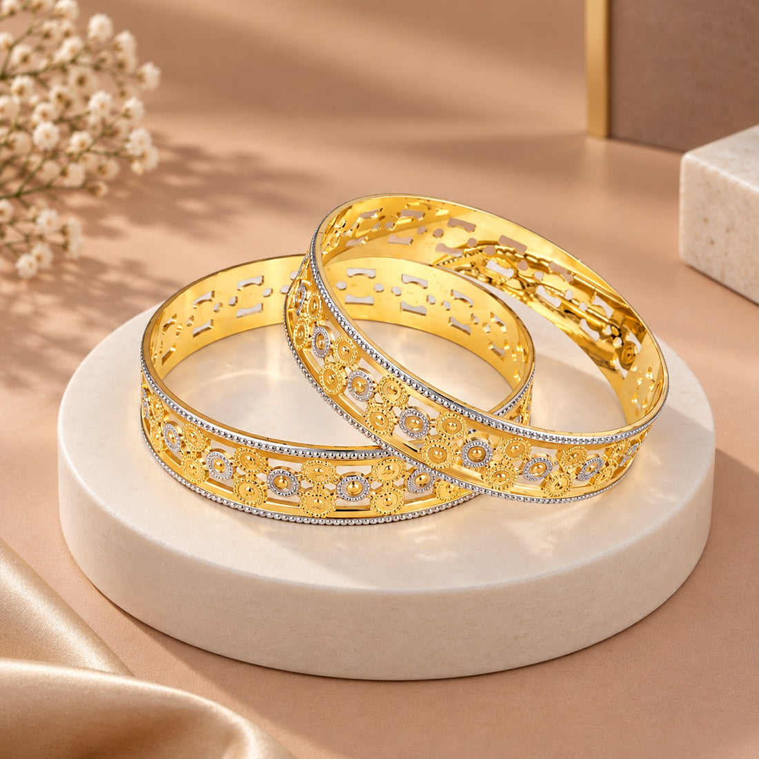 Elara Bangles – Set of 2