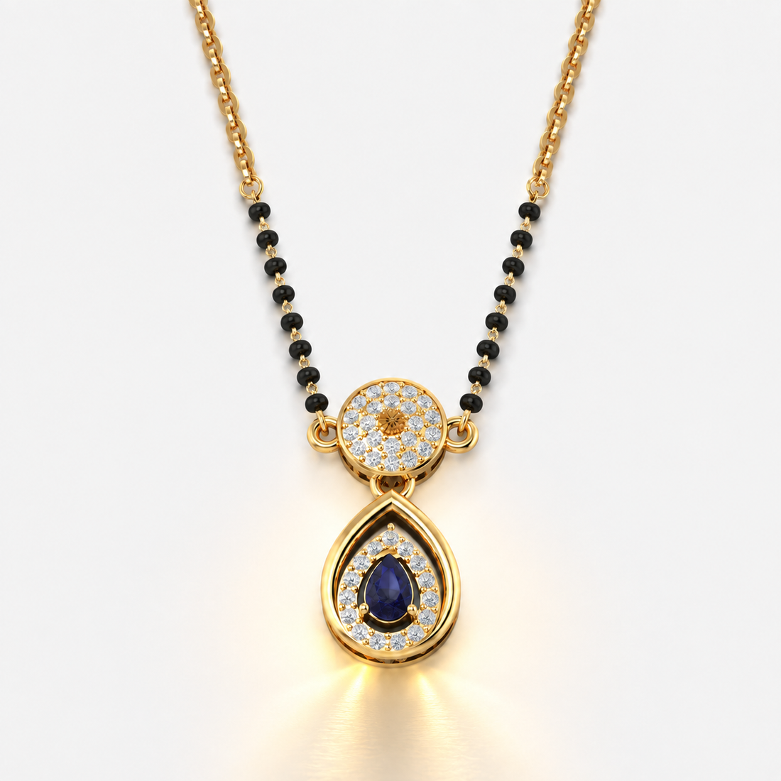 Neel Rani  Diamond Mangalsutra Necklace for Women