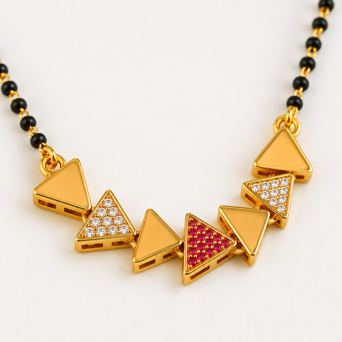 Deesha 18K Gold Plated Mangalsutra