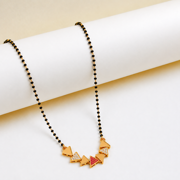 Deesha 18K Gold Plated Mangalsutra